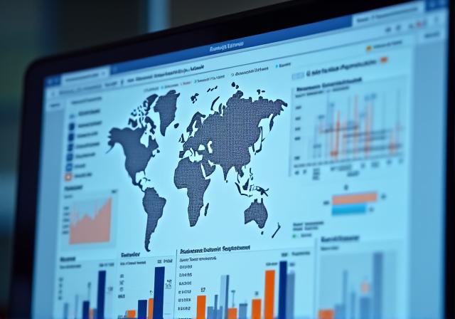 Screenshot of the SkyHarbour Logistics client portal dashboard showing active shipments and analytics